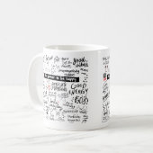 BESTÄTIGUNG GUTE VIBES TASSE (Vorderseite Links)