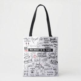 BESTÄTIGUNG GUTE VIBES TOTE BAG TASCHE