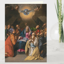 Bestätigung Heiliger Geist Jungfrau Mary Apostles