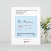 Bestätigung Hershey Candy Bar Wrapper Red Cross (Stehend Vorderseite)