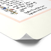 Bestätigung in Christ Girl Fotograf Poster (Ecke)