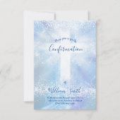 Bestätigung katholisches Heiligkreuz Einladung (Vorderseite)