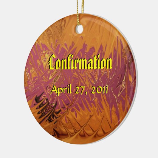 Bestätigung Keramik Ornament (Links)