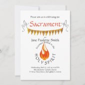 Bestätigung laden ein,/Mitteilung: Vibrierend Einladung (Vorderseite)