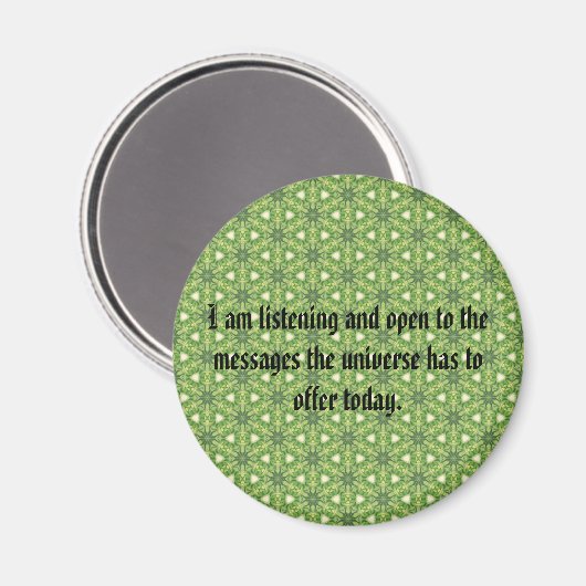 Bestätigung Magnet (Vorderseite/Rückseite)