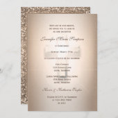 Bestätigung mit dem Glühkreuz Einladung (Vorne/Hinten)