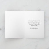 Bestätigung Sacrament Heiliger Geist festgehaltene Karte (Innenseite)