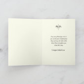 Bestätigung Sacrament Heiliger Geist Weiße Lilien Karte (Innenseite)