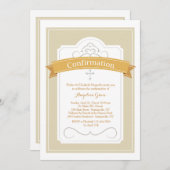 Bestätigung Segen Einladung (Vorne/Hinten)