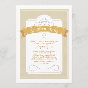 Bestätigung Segen Einladung