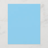 Bestätigung Silver Blue Gray Budget Einladung (Rückseite)