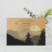 Bestätigung Sonnenaufgang Einladung (Stehend Vorderseite)