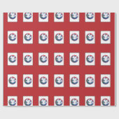 Bestätigung, Taubenfarben, vertikale Geschenkartik Geschenkpapier (Flach)