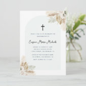 Bestätigung von Pampasgras Einladung (Stehend Vorderseite)