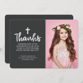 Bestätigung| Zollspezifisches Foto Dankeskarte (Vorne/Hinten)