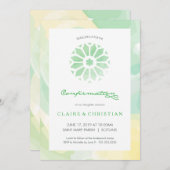 Bestätigungs-Einladung, Mädchen oder Jungen Einladung (Vorne/Hinten)