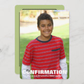 Bestätigungs-Foto Einladung zum PICK-FARBE (Vorne/Hinten)