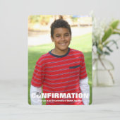 Bestätigungs-Foto Einladung zum PICK-FARBE (Stehend Vorderseite)