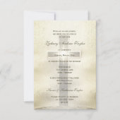 Bestätigungs-Goldkreuz auf Hügel Einladung (Vorderseite)