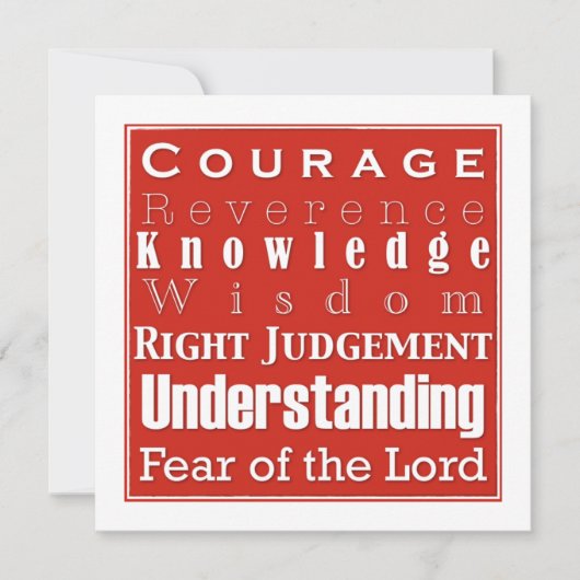 Bestätigungs-Mitteilungs-Einladung Einladung (Vorderseite)