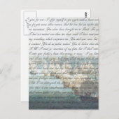 Bestätigungsbrief Postkarte (Vorne/Hinten)