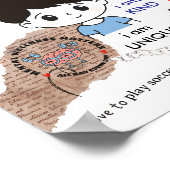 BESTÄTIGUNGSPOSTER FÜR JUNGEN (PERSÖNLICH) POSTER (Ecke)