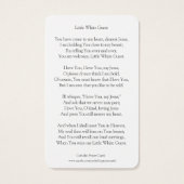 Bestätigungsprayer | White Dove (Rückseite)