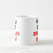 Bestatter Zombie Jäger Witz Kaffeetasse (Mittel)