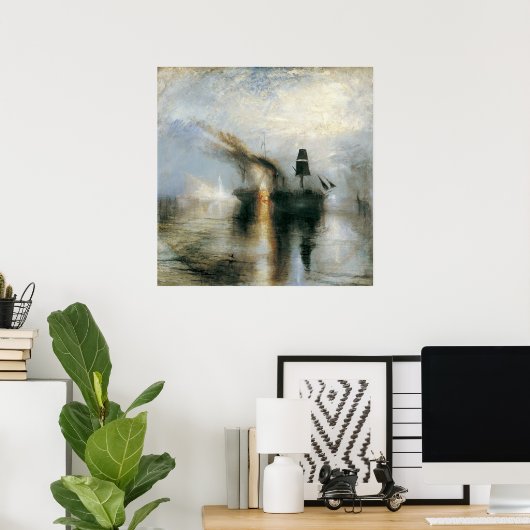 Bestattung auf See Poster (Heimbüro)