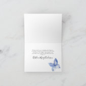 Bestattungs-Beileid Marmor Vielen Dank Dankeskarte (Innenseite)