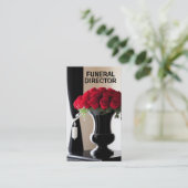 Bestattungsdirektor für Feuermeldedienste Visitenkarte (Stehend Vorderseite)