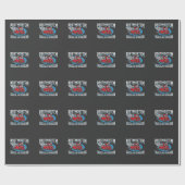 Bestattungsdirektor Postmortem Gefäßchirurg Geschenkpapier (Flach)