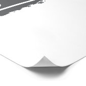 Bestattungsdirektorenstück Poster (Ecke)