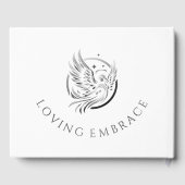 Bestattungsgast-Schmetterling Gästebuch (Rückseite)