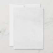 Bestattungsgedächtnis Danke Fotokarte (Rückseite)