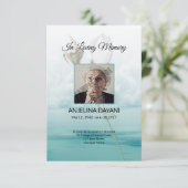 Bestattungskarte Einladung (Stehend Vorderseite)