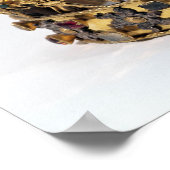 Bestattungskrone von Philippe von Frankreich 1404 Poster (Ecke)