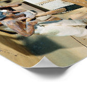 Bestattungsmodell einer Tischlerei Poster (Ecke)