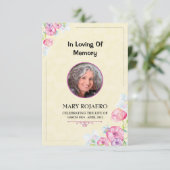 Bestattungsordnung Dienstkarte Einladung (Stehend Vorderseite)