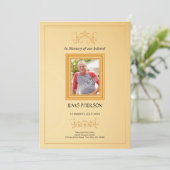 Bestattungsordnung Programmkarte Ankündigung (Stehend Vorderseite)