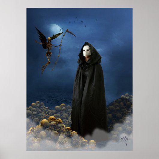 Bestattungspapier Poster (Vorne)