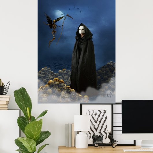 Bestattungspapier Poster (Heimbüro)