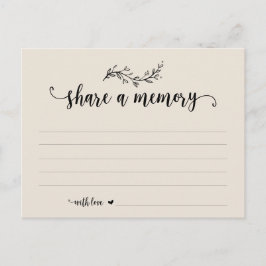 Bestattungsservice, Cream-Thema, Speicherkarte fre Postkarte