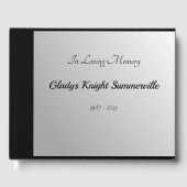 Bestattungsservice Gästebuch | Eternal (Vorderseite)