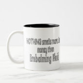 Bestattungsunternehmer-/Leichenbestatter-u. Zweifarbige Tasse (Links)