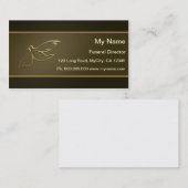 Bestattungsunternehmer Visitenkarte (Vorne/Hinten)