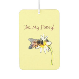 Bestäubende Hummel auf einer Blume angepasst Autolufterfrischer