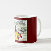 "Bestäuber" Lustige Bienen & Marienkäfer Sänger Kaffeetasse (VorderseiteRechts)