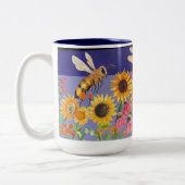 Bestäubergarten Zweifarbige Tasse (Links)