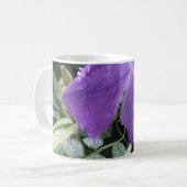 Bestäubte Veilchen Kaffeetasse (Vorderseite Links)